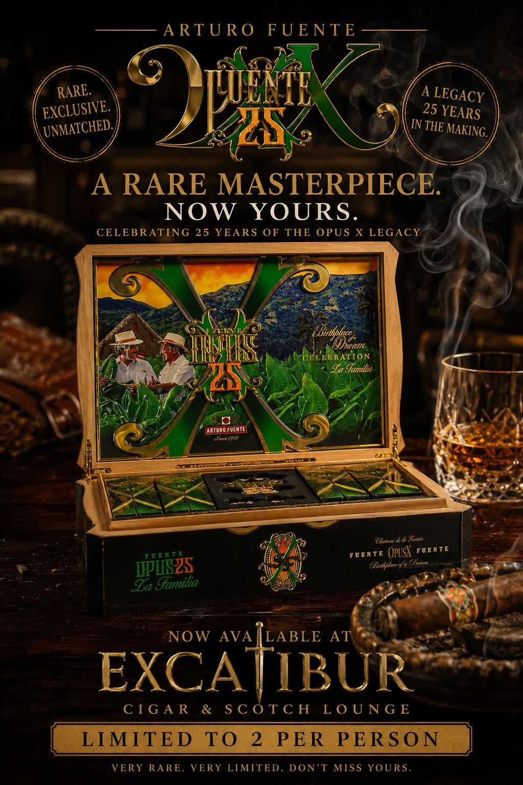 Arturo Fuente OpusX 25th Anniversary